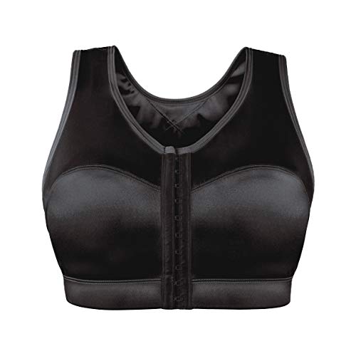 Enell Women's High Impact Sports Bra, Black, 2