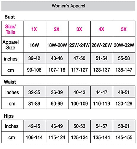 Just My Size Women's Plus-Size Slub Crochet Trim Tunic, Briny Pink, 5X