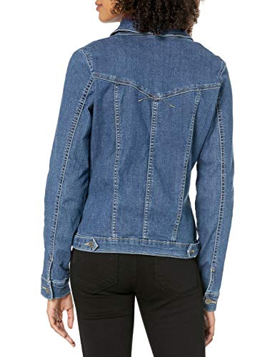 Riders by Lee Indigo Women's Stretch Denim Jacket, Weathered, Large