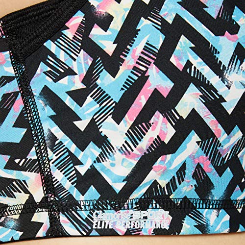 Glamorise Full Figure Plus Size Elite Performance Adjustable Wonderwire Sports Bra #9167, Print, 42DD